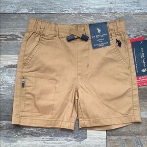 U.S. Polo Assn. Kids Tan Shorts